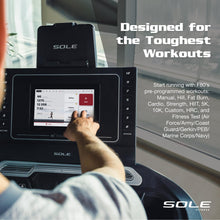 Load image into Gallery viewer, Sole F80 Treadmill, Foldable Treadmills for Home Use, Bluetooth, Touch Screen, Treadmill Foldable, Treadmills8 with Incline, Home Exercise Treadmill (Sole F80)
