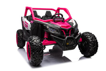 Load image into Gallery viewer, 24V Electric Kids UTV Ride on Car with Remote Control, 2-Seater, 2 Shock Absorbers, 2x200W Motors (Pink)
