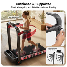 Load image into Gallery viewer, RHYTHM FUN Treadmill with Incline - Matt Black
