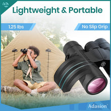 Load image into Gallery viewer, 12x42 Binoculars for Adults High Powered with Phone Adapter &amp; Tripod
