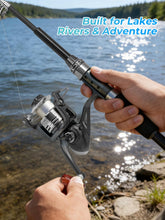 Load image into Gallery viewer, Jenseits 6Ft Telescopic Spinning Fishing Rod and Reel Combo

