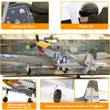 Load image into Gallery viewer, 4 Channel Remote Control Warbird RTF, Brushless Motor 6-axis Gyro 3 Flight Modes, Easy to Fly for Beginners Boys &amp; Adults
