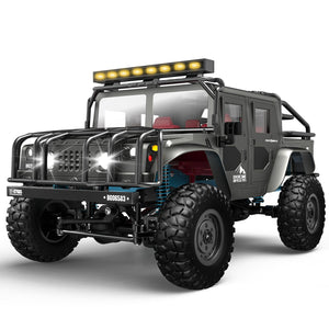 1:12 Scale All-Terrain Remote Control Car, 4WD RC Cars with 2.4 GHz, RC Climbing Truck, IPX4 Waterproof Off-Road Vehicle