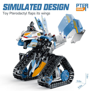 Robot Toys for Kids Ages 8-14, Remote & App-Controlled 3 in 1 STEM Robotics Set for Kids, Creative Birthday (695 Pieces)