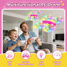 Load image into Gallery viewer, FUNPX LED RC Drone for Kids 6+, Christmas Birthday Gift for Boys &amp; Girls
