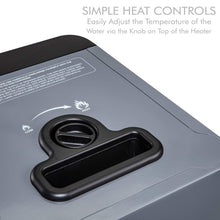 Load image into Gallery viewer, Hike Crew Portable Propane Tankless Water Heater &amp; Shower, LCD, Gray
