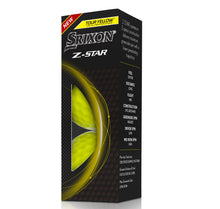 Load image into Gallery viewer, Srixon Z-Star Tour Yellow, Uniq Size
