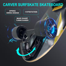Load image into Gallery viewer, Electric Skateboards, Longboard Cruiser with Remote Control, 700W Dual Motor, Top Speed18 MPH12Miles Range 4 Speeds Adjustment, Electric Skateboards
