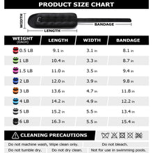 Load image into Gallery viewer, Ankle Weights, Wrist Arm Leg Weights 6 LBS x 2 - (Black)
