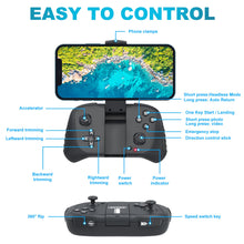 Load image into Gallery viewer, Drone with 1080P Camera for Beginners and Adults, Foldable Remote Control Quadcopter with Voice Control, Gestures Selfie, Altitude Hold
