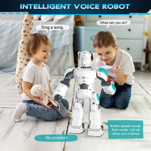 Load image into Gallery viewer, Remote Control Robot for Kids Extra Large, 15.4&quot; Programmable RC Robot Toy
