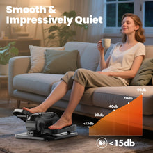 Load image into Gallery viewer, Yagud Under Desk Elliptical Machine - Black
