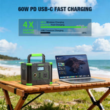 Load image into Gallery viewer, GRECELL 330W Portable Power Station 288.6Wh Solar Generator
