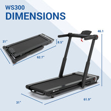 Load image into Gallery viewer, Xterra Fitness WS300 WalkSlim Treadmill

