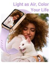 Load image into Gallery viewer, Amzhero Health Fitness Tracker with 24/7 Heart Rate, Blood Oxygen -Purple
