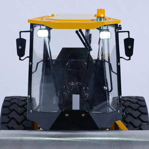 1/12 RC Hydraulic System Road Roller Cs11 Metal Remote Control Construction Vehicles Motor Servo ESC Light Sound System