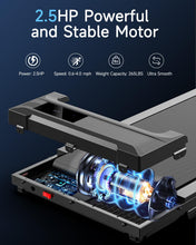 Load image into Gallery viewer, Walking Pad Treadmill for Home - Black
