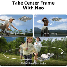 Load image into Gallery viewer, Drone 4K UHD Mini Quadcopter for Adults, 135g Self Flying Drone that Follows You, Palm Takeoff, AI Subject Tracking, QuickShots
