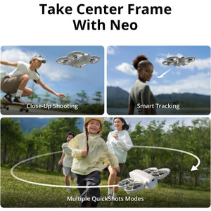 Drone 4K UHD Mini Quadcopter for Adults, 135g Self Flying Drone that Follows You, Palm Takeoff, AI Subject Tracking, QuickShots