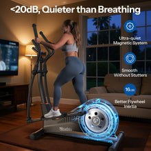 Load image into Gallery viewer, Niceday Elliptical Exercise Machine - 16IN Stride Orange
