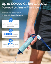 Load image into Gallery viewer, Waterdrop Gravity Water Filter Straw, Camping Water Filter, 0.1 Micron
