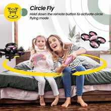Load image into Gallery viewer, Holy Stone HS210 Mini Drone for Kids 8-12 and Beginners, RC Nano Quadcopter Indoor Drone with Circle Fly, Auto Hovering, 3D Flip, and Headless Mode, Great Gift Toy for Boys and Girls, Pink
