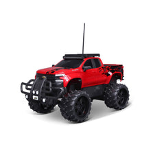Load image into Gallery viewer, R/C 1:16 Scale 2.4 GHz Off Road 2019 Chevrolet Silverado, Red
