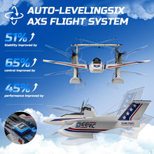Load image into Gallery viewer, 3CH Amphibious RC Plane for Water, Land &amp; Air, Remote Control Airplane Flying Boat Toys,2.4GHz 6-axis Gyro Stabilizer

