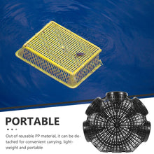 Load image into Gallery viewer, Alasum Reusable Fishing Trap Cage 13.18X11.61X4.72In Portable Crawfish Crab Shrimp Net Durable Pp Material for Freshwater Saltwater Fishing
