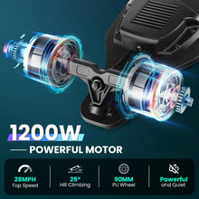 Load image into Gallery viewer, Electric Skateboards with Remote, 1200W Powerful Motor, 28MPH Top Speed, 4000mAH Battery, 16 Miles Max Range E Skateboard
