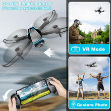 Load image into Gallery viewer, Drone with Camera - Drones for Adults, with 2 Batteries, Carrying Case, Propellers, 1080P HD Foldable Drone with Stable Hover
