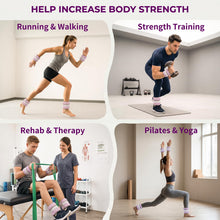 Load image into Gallery viewer, Adjustable Ankle Weights for Women Men 1-5 LBS 1 Pair Wrist Leg Arm Weights with Removable Weight- Purple
