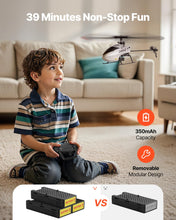 Load image into Gallery viewer, RC Helicopter, 2.4GHz Single Propeller Remote Control Helicopter with Gyro, 4-Channel RC Airplane for Beginner, 39 Min Flight Time
