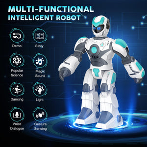 Remote Control Robot for Kids Extra Large, 15.4" Programmable RC Robot Toy