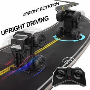 Amphibious Remote Control Car for Kids, 1:16 RC Trucks 4WD Offroad All Terrain, DIY Pick-up Toys Waterproof Monster Truck,60Mins+ Play Time