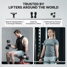 Load image into Gallery viewer, DMoose Fitness Weight Lifting Grips -  (Gray)
