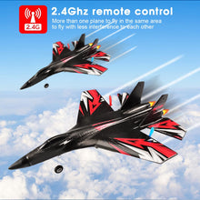 Load image into Gallery viewer, New Upgrade SU27 RC Airplane, Remote Control Fighter Toys, 2.4GHz 6-axis Gyro Stabilizer RTF Glider Aircraft Plane
