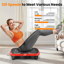 Load image into Gallery viewer, AXV Vibration Plate Fitness Platform Exercise Machine Vibrating Shaking Full Body Shaker Workout Vibrate Stand Shake Board Sport for Weight Loss Fat Burner for Gym Home Office
