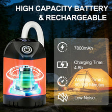 Load image into Gallery viewer, B013 Portable Shower Pump for Camping – 7800mAh Long-Lasting &amp; Quiet Outdoor Shower with LED Display, IPX8 Waterproof Outdoor Shower for Pet Bath, Car Wash &amp; RV
