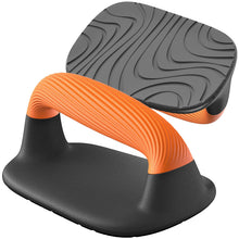Load image into Gallery viewer, Kipika Push Up Bars, Pushup Stands, Anti-Slip Soft Plastic Push Up Handles, Bottom Anti-Slip Pad, Strength Training Equipment, Perfect for Floor Workout Exercise Black&amp;Orange
