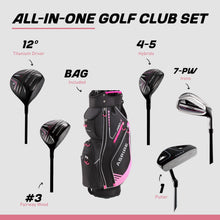 Load image into Gallery viewer, Aspire PRO-X - Women's Complete Golf Club Set - Regular Size, Right Hand
