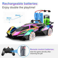 Load image into Gallery viewer, Lambo Remote Control Car for Boys 4-7,1:12 RC Car for Boys 8-12 with 360° Rotating, Lights, Music and Spray, 10-12km/h
