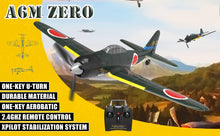 Load image into Gallery viewer, Romote Control Airplane Zero Fighter, 4 Channel RTF RC Plane with 6-Axis Gyro, WW2 Warbird
