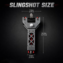Load image into Gallery viewer, Professional Slingshots for Adults, High Precision Automatic Catapult Bow,Aluminum Alloy Slingshot with Magazine
