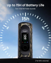 Load image into Gallery viewer, MiLESEEY GeneSonic Pro Golf GPS Speaker with 43K+ Courses, Squad Camo
