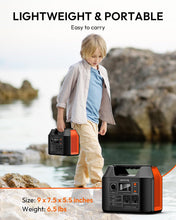 Load image into Gallery viewer, Solar Powered Generator, 300W Portable Power Station with Solar Panel 40W
