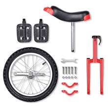 Load image into Gallery viewer, 16&quot; Inch Wheel Unicycle Leakproof Butyl Tire Wheel Cycling Outdoor Sports Fitness Exercise Health Red

