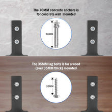 Load image into Gallery viewer, Wall Mount Pull Up Bar, Joist Mount Pull Up Bar (Black2)
