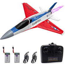 Load image into Gallery viewer, RC Airplane Toys F-16 Fighting Falcon 2.4Ghz 2CH Remote Control Plane Jet RC Fighter Airplanes Ready to Fly Beginner RC Plane
