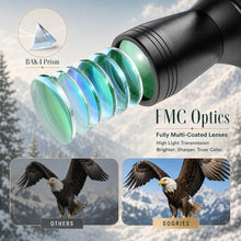 Load image into Gallery viewer, Sogries 10x50 Binoculars for Adults High Powered Waterproof Fogproof IPX7
